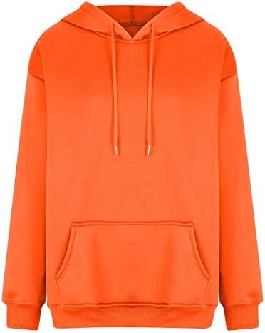 Hoodies For Women Plain Pocket Zip Sweatshirt Basic Long Sleeve Coat Outdoor Ladies Daily Tops Fashion Sport Outfits
