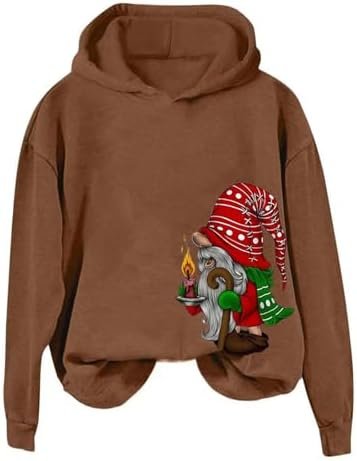 Cute Printed Women's Hoodie Casual Sweatshirt With Hood For Everyday Wear plus Size Long Sleeve Hoodie