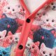 Women'S Fashion Hoodies Print Sweatshirts Long Sleeve Hoodies Print Button Coat Tops Clothes Womens Long Coats