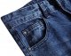 Mens Ripped Jeans, Distressed Destroyed Slim Fit Straight Leg Denim Pants