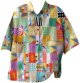 Short Sleeve Dress for Women Women's Linen Shirts Lapel Neck Button Pocketed Tops Casual Tees Blouses